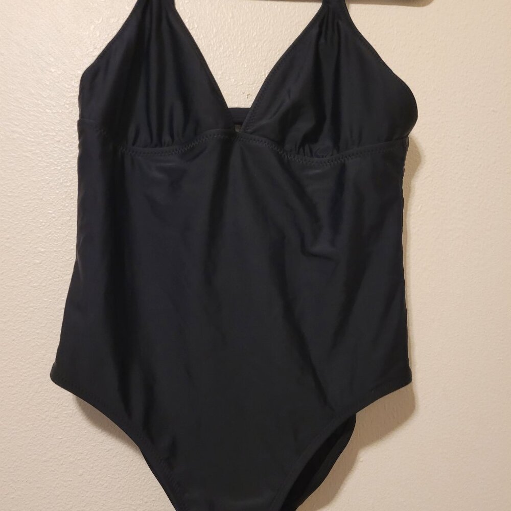 Mossimo XL 1 Piece Black Swimsuit.